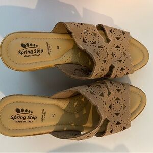 Spring Step Sandals size 40 - only used once